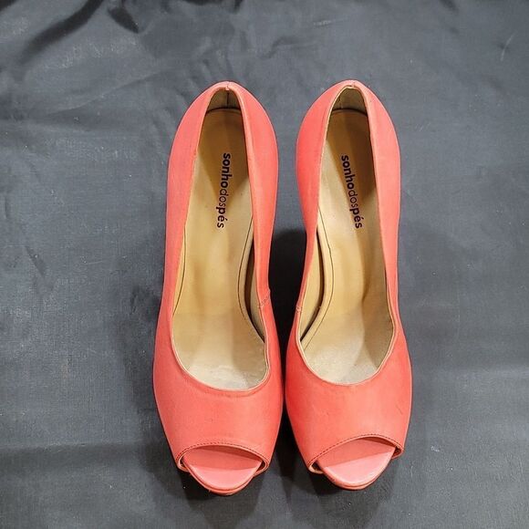 BRAND NEW SONHODOSPES PEEP-TOE PUMPS - Picture 2 of 16
